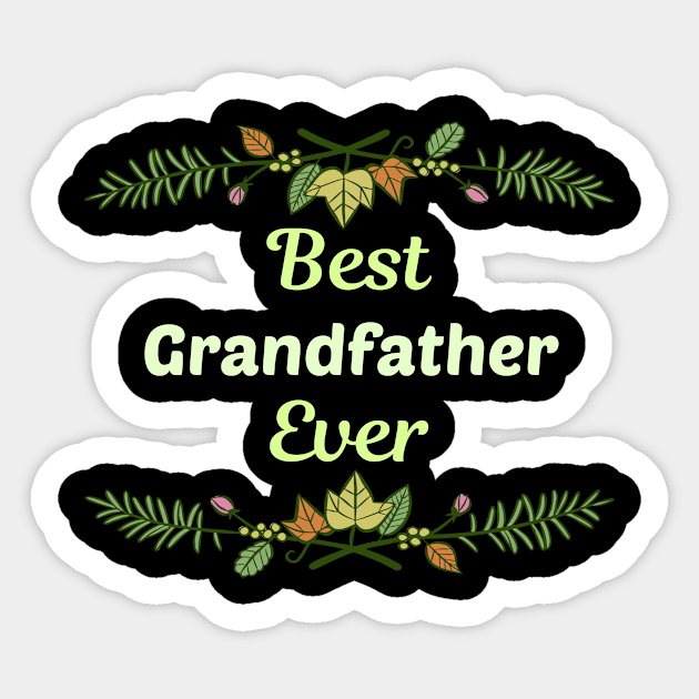 Family Leaf Grandfather Sticker by Happy Life